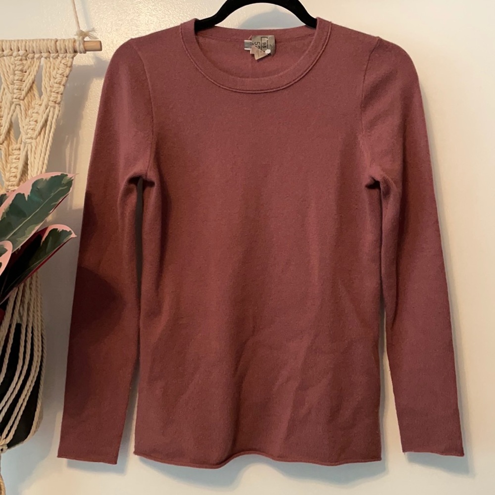 J Crew Cashmere Sweater Soft Luxurious knit